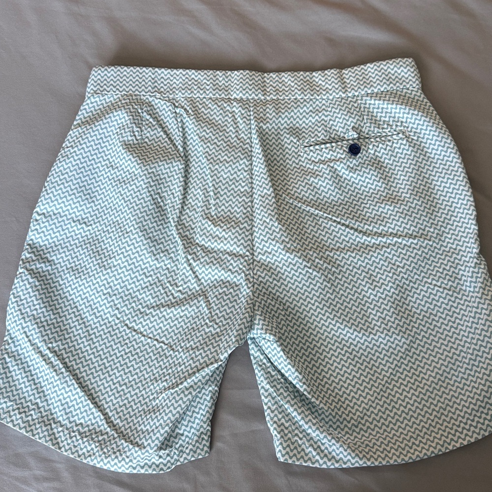 Frescobal Carioca Zigzag Patterned Shorts - image 3